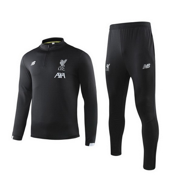 Survetement Football Liverpool 2019-20 Noir Gris